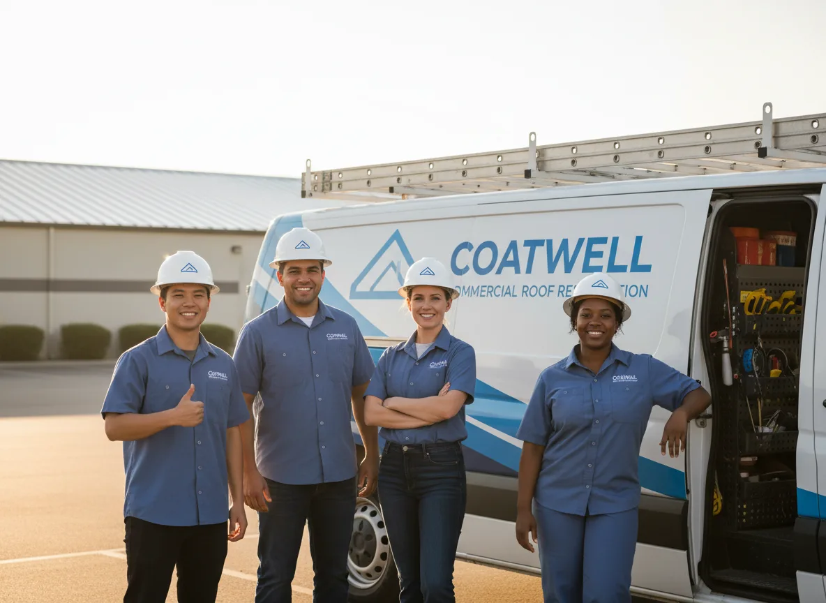 Commercial roof coating company in Comfort, TX